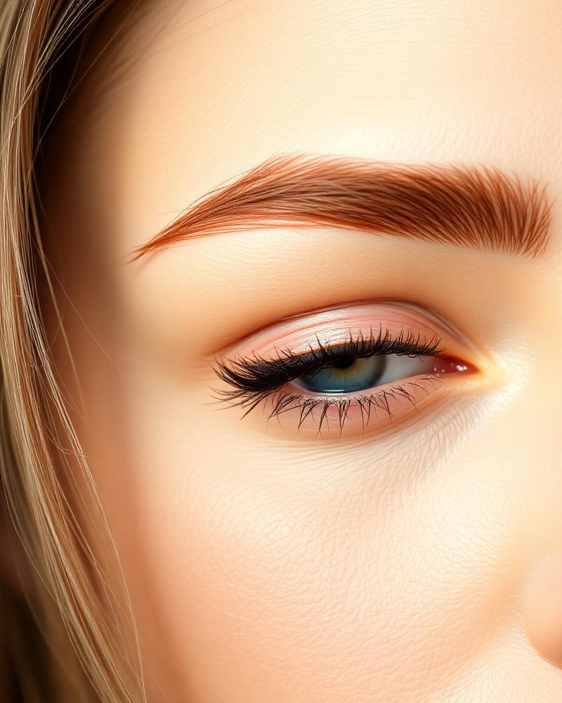 Polished, softly laminated brow result